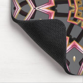 Goldene Rosette Mousepad (Ecke)