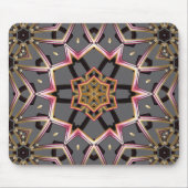 Goldene Rosette Mousepad (Vorne)