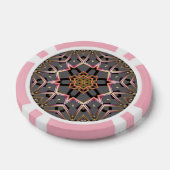 Goldene Rosette Pokerchips (Einzeln)