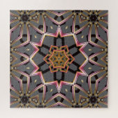 Goldene Rosette Puzzle (Horizontal)