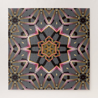 Goldene Rosette Puzzle