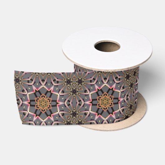 Goldene Rosette Satinband (Spule)