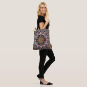 Goldene Rosette Tasche (Am Model)