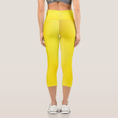 Goldene Ruhe Capri Leggings (Rückseite)