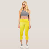 Goldene Ruhe Capri Leggings (Vorderseite)