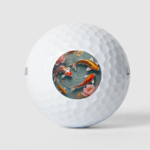 "Goldene Ruhe gefunden" Golfball