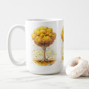 Goldene Ruhe Kaffeetasse