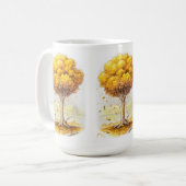 Goldene Ruhe Kaffeetasse (Vorderseite Links)