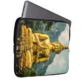 Goldene Ruhe Laptopschutzhülle (Vorne Rechts)