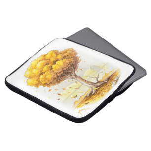 Goldene Ruhe Laptopschutzhülle
