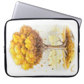 Goldene Ruhe Laptopschutzhülle (Vorderseite)