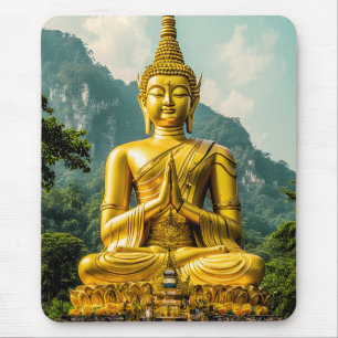Goldene Ruhe Mousepad