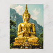 Goldene Ruhe Postkarte (Vorderseite)