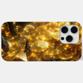 Goldene Runenmünzen Case-Mate iPhone Hülle (Rückseite (Horizontal))