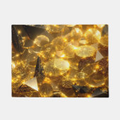 Goldene Runenmünzen Fußmatte (Vorderseite)