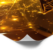 Goldene Runenmünzen Poster (Ecke)