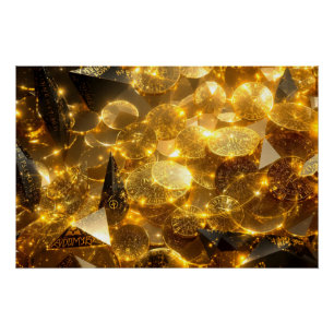 Goldene Runenmünzen Poster