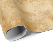 Goldene rustikale Beschaffenheit Geschenkpapier (Rolleneckpunkt)