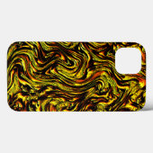 Goldene rustikale Textur mit dunklen Linien und or Case-Mate iPhone Hülle (Rückseite (Horizontal))