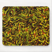 Goldene rustikale Textur mit dunklen Linien und or Mousepad (Vorne)