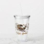 Goldene Salbei-Imitate Acryltrinkbecher (Links)