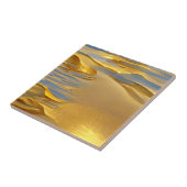 Goldene Sandgrafik Fliese (Seite)