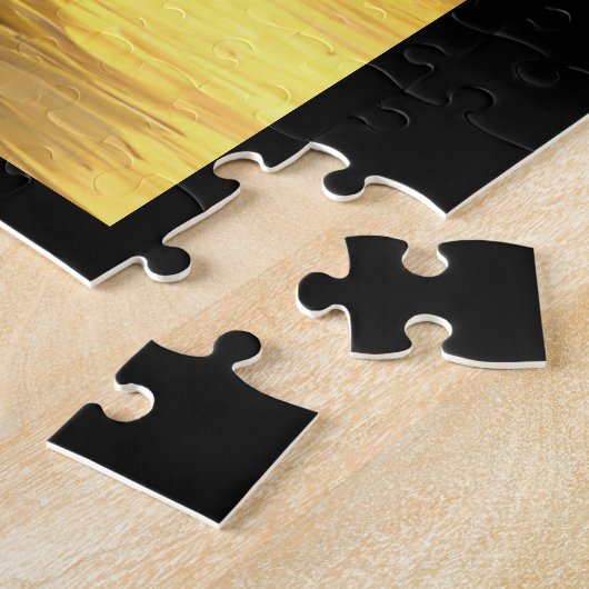 Goldene Sandgrafik Puzzle (Seite)