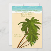 Goldene Sands Einladung (Vorderseite)