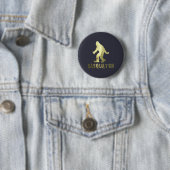 Goldene Sasquatsche Button (Beispiel)