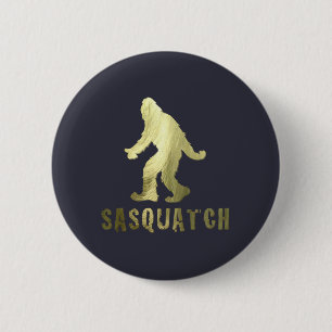 Goldene Sasquatsche Button