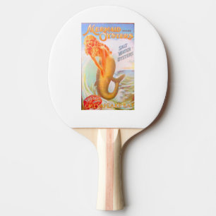 Goldene Sattelpongpaddel Tischtennis Schläger