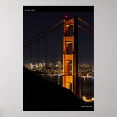 Goldene Säule Poster (Vorne)