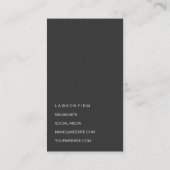 Goldene Säule | Schwarzer Marmor | FÜHRUNGSKRAFT Terminkarte (Rückseite)