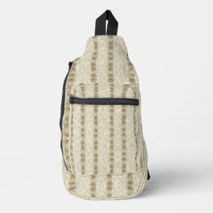 Goldene Säulen Crossbody Bag