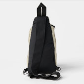 Goldene Säulen Crossbody Bag (Rückseite)