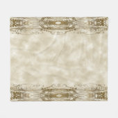 Goldene Säulen Fleecedecke (Vorderseite (Horizontal))