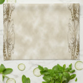 Goldene Säulen Handtuch (Gefaltet)