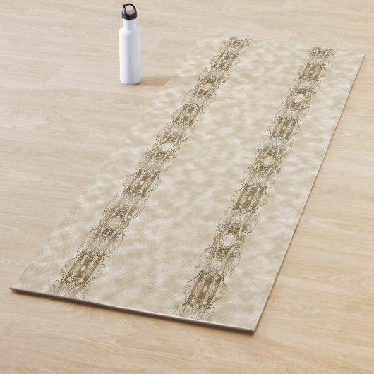 Goldene Säulen Yogamatte (Beispiel)