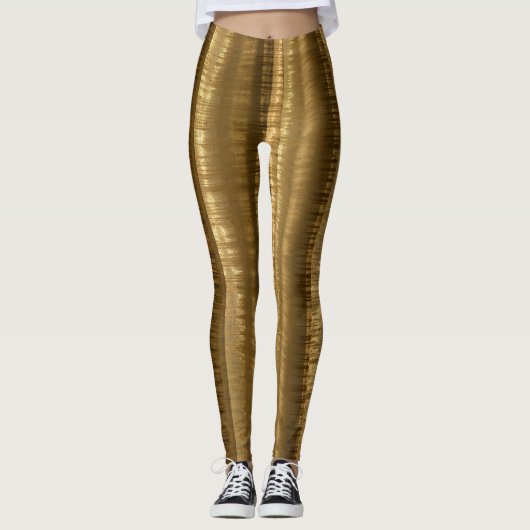 Goldene Schafe Leggings (Vorderseite)