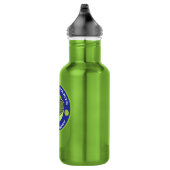 Goldene Schläger-Sport-Flasche Edelstahlflasche (Rechts)