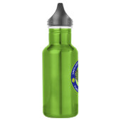 Goldene Schläger-Sport-Flasche Edelstahlflasche (Links)