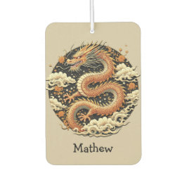 Goldene Schlange Autolufterfrischer