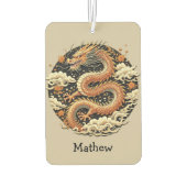 Goldene Schlange Autolufterfrischer (Rückseite)