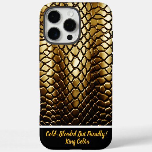 Goldene Schlangenfelle in natürlichem Licht Case-Mate iPhone Hülle (Rückseite)