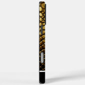 Goldene Schlangenfelle in natürlichem Licht Case-Mate iPhone Hülle (Rückseite / Rechts)