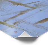 Goldene Schleiereule Poster (Ecke)