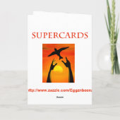 Goldene Schmetterlinge am 17. Geburtstag Karte (Rückseite)