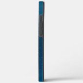 Goldene Schmetterlinge auf blauem Hintergrund Case-Mate iPhone Hülle (Rückseite / Links)