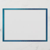 Goldene Schmetterlinge auf blauem Hintergrund Programm (Rückseite)