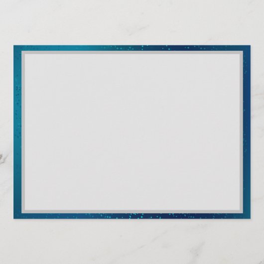 Goldene Schmetterlinge auf blauem Hintergrund Programm (Rückseite)